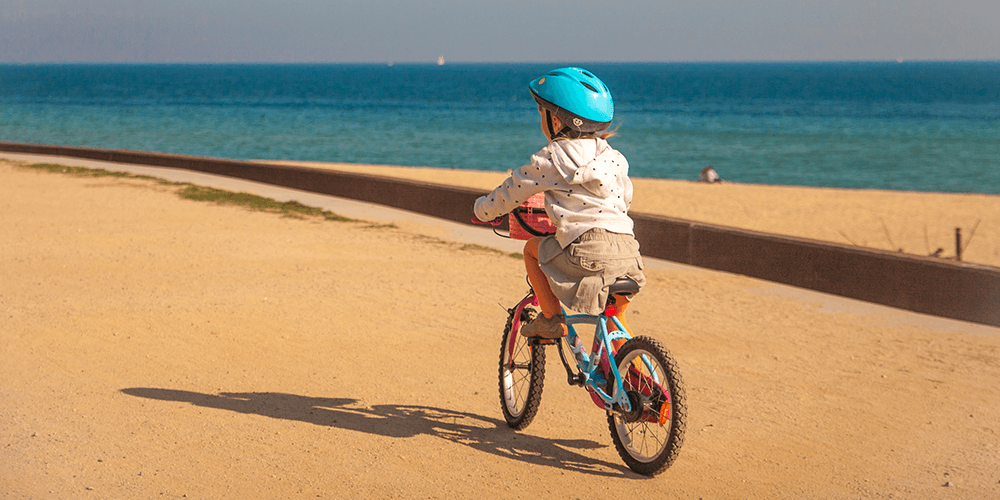 Height for store children's bikes
