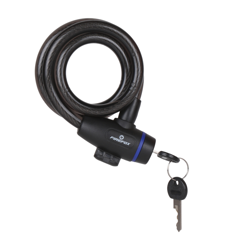 Buy Firefox Bicycle LockSpiral with Key With Key Bike Accessories Online for Best Price