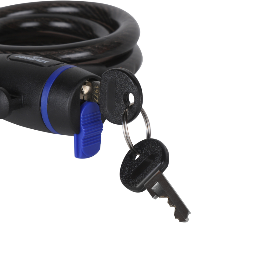 Bicycle Lock-Spiral with Key image number 2