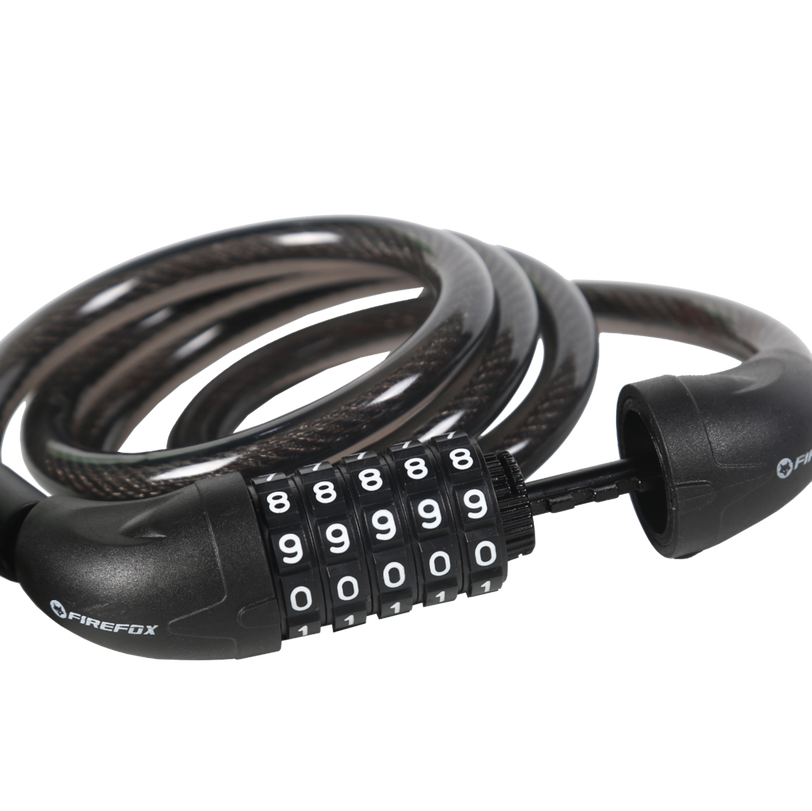 Bicycle Lock-5 digit Resettable Combination image number 1