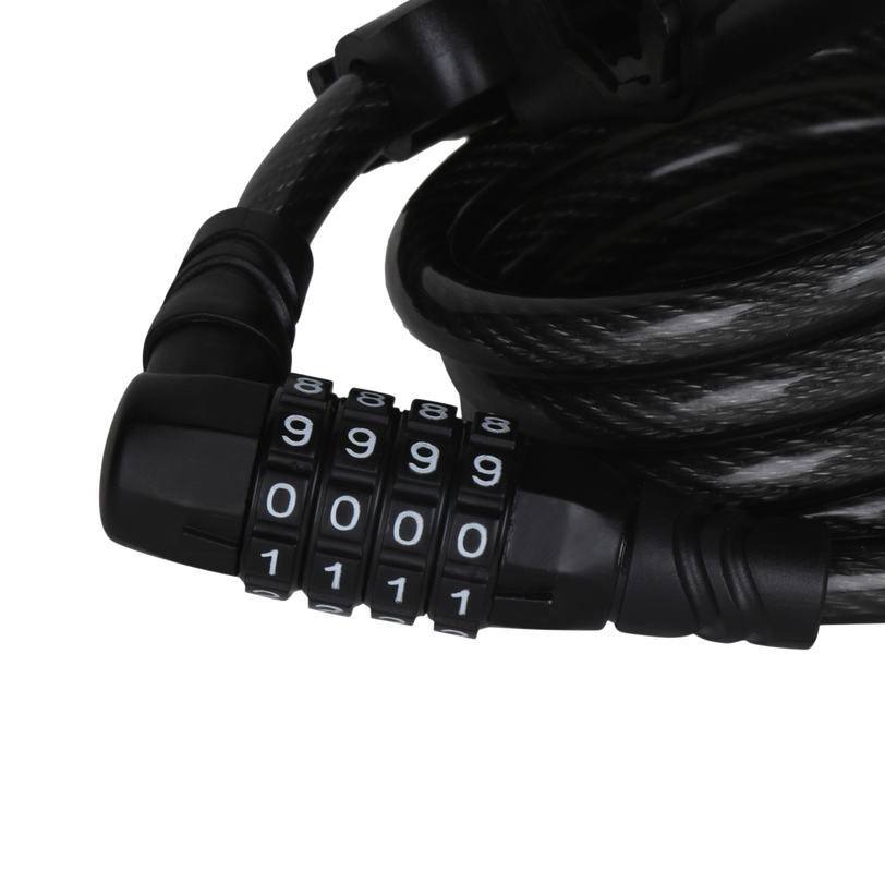 Bicycle Lock-Spiral Resettable Combination image number 2