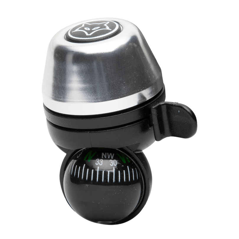 Bicycle Bell-Compass (Silver) image number 1