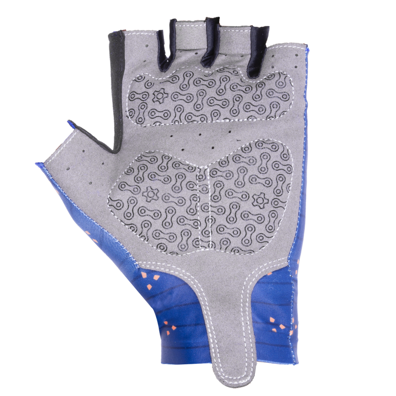 Bicycle Gloves Half Finger-Blue image number 2