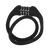 BICYCLE LOCK  SPIRAL COMBINATION MEMORY (Black) image number 0