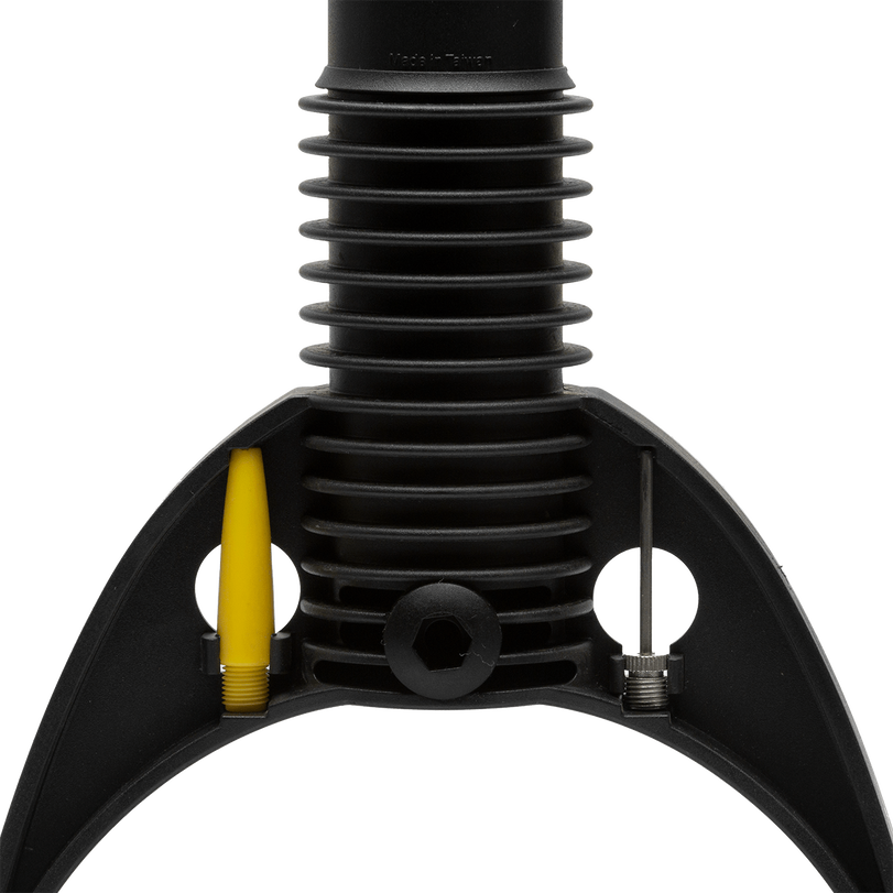 Bicycle Floor Pump (Plastic) image number 1