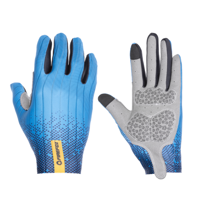 Bicycle Gloves Full Finger-Blue image number 1