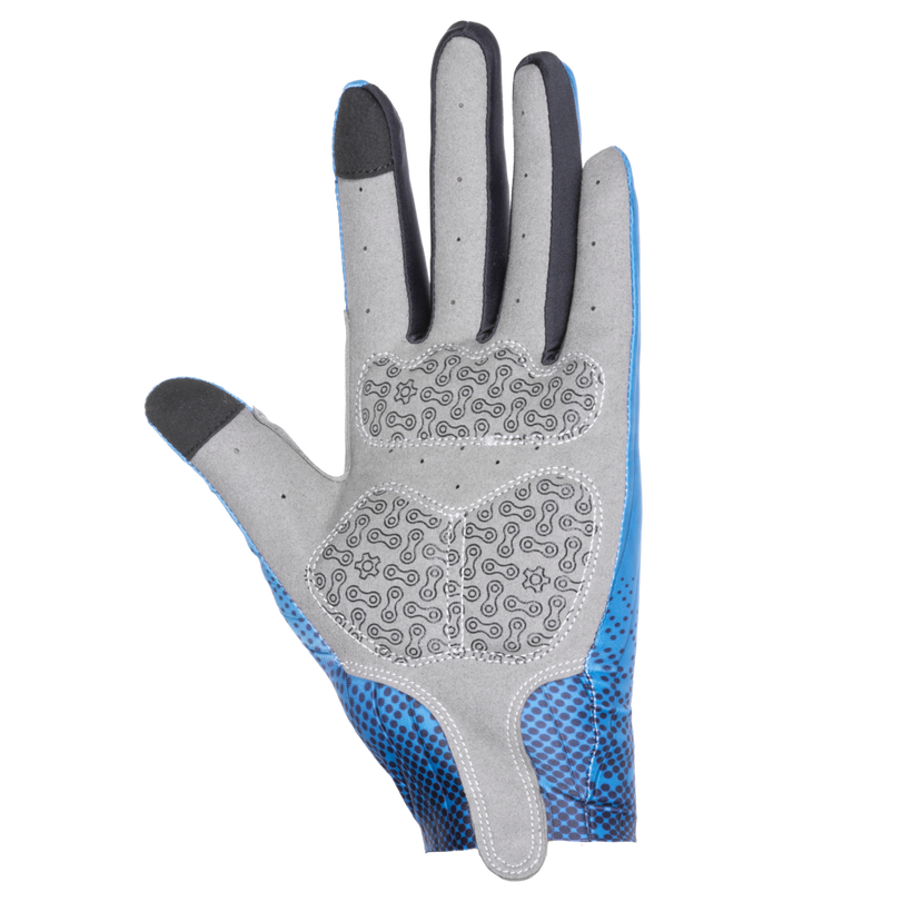 Bicycle Gloves Full Finger-Blue image number 2