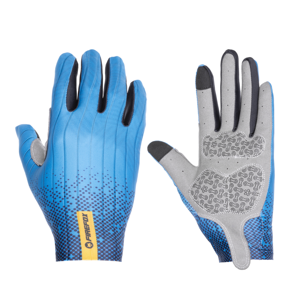 Bicycle Gloves Full Finger-Blue image number 1