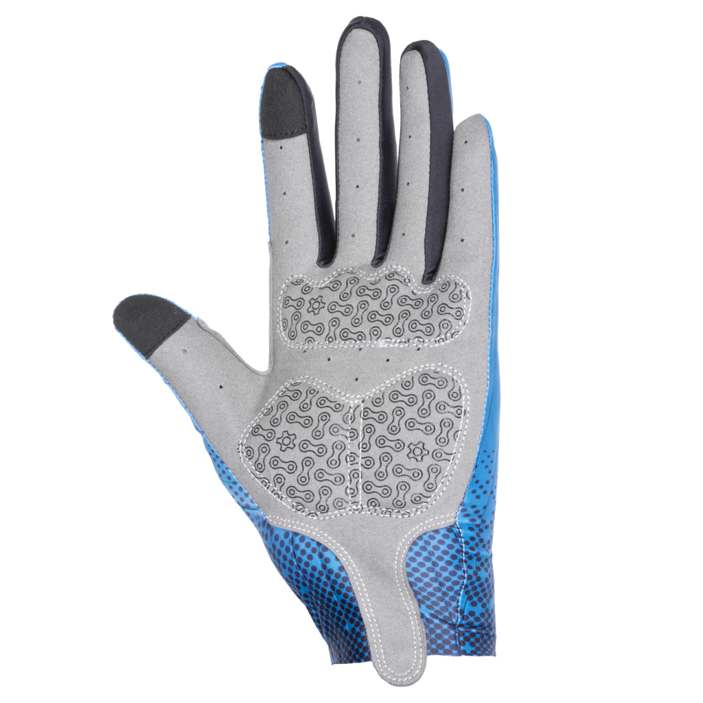 Bicycle Gloves Full Finger-Blue image number 2